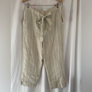 Sanctuary Shayne Cropped Linen Pants